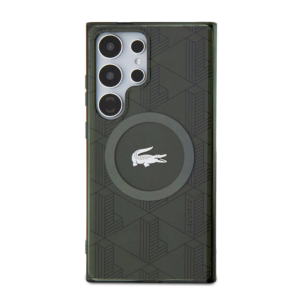 Galaxy S24 Ultra Kılıf Lacoste Orjinal Lisanslı M-safe Şarj Özellikli Çift Katmanlı Timsah Logolu Blend Monogram Kılıf Galaxy S24 Ultra Kılıf Lacoste Orjinal Lisanslı M-safe Şarj Özellikli Çift Katmanlı Timsah Logolu Blend Monogram Kılıf
